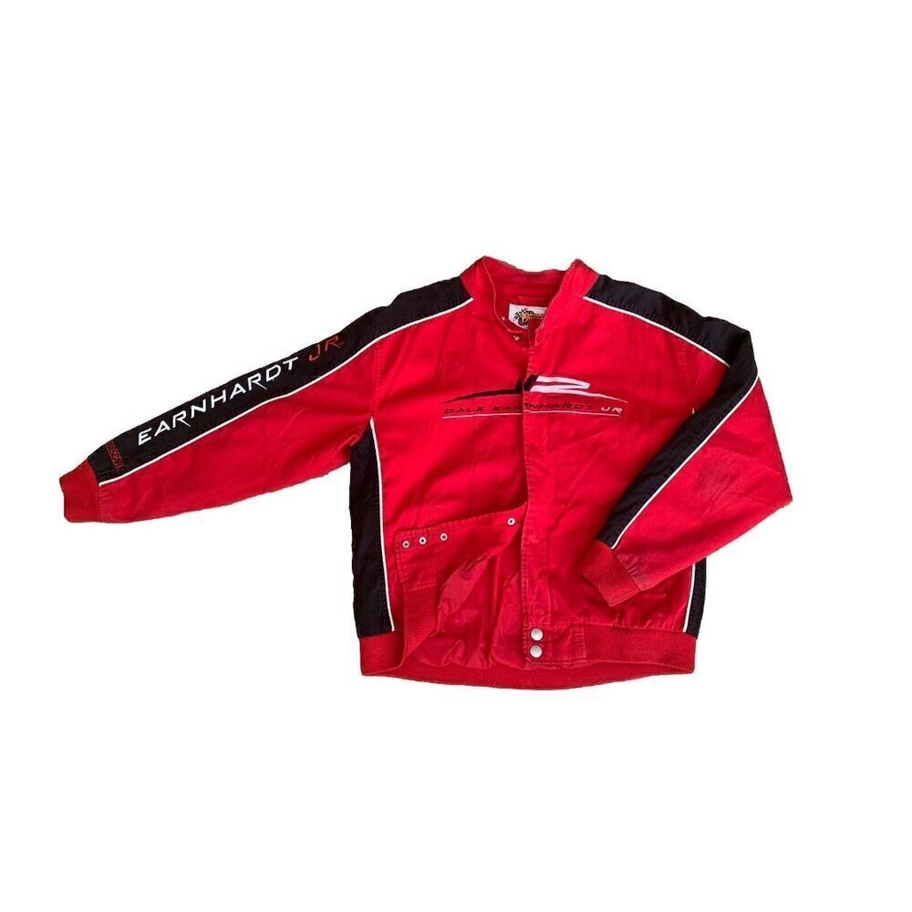 Winners Circle Dale Earnhardt Jr #8 Racing Jacket Embroidered Boys Size 14/16